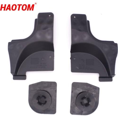 4PCS/Set Outsole Guard Plate Cover Plate Blank Cover 3C0825271 3C0825272 3C0825961 3C0825962 For VW PASSAT B6 B7 CC Magotan SEAT