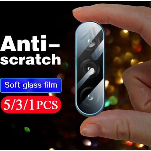 5/3/1Pcs 9H Camera Lens protector for Huawei P smart pro plus 2019 2020 2021 Z S Camera phone screen protector soft Glass Film