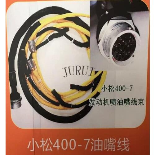 6156-81-9211 Injector Wiring Harness For Komatsu Excavator Engine PC400-7 PC450-7