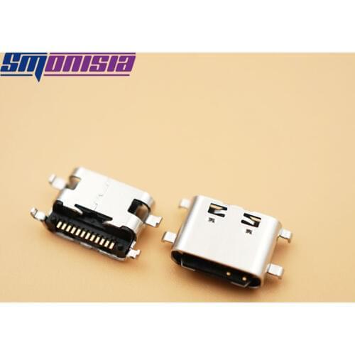 Smonisia 100pcs for MeiLan X Type C Micro Usb Jack Socket Connector