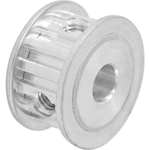 XL 18 Teeth Aluminium Wheel Pulley 18T, 11mm Belt Width, XL Type Timing Pulley, 6/6.35/8/10/12/14mm Bore, Tooth Belt Pulley