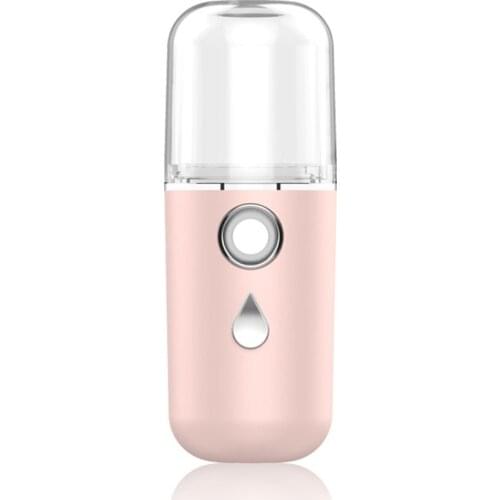 30ML Mini Nano Facial Sprayer Portable USB Nebulizer Facial Steamer Beauty Moisturizing Humidifier Prevent-aging Wrinkle