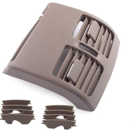 Car Beige Rear Center Console Air Vent Outlet Panel Grille Grill Cover 20483009548R73 Fit For Mercedes W204 W207 2016-2020