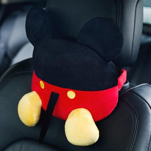 Car Headrest Neck Pillow Creative Cartoon Ass Seat Pillow Car With Lovely Plush Car Pillow Wholesale