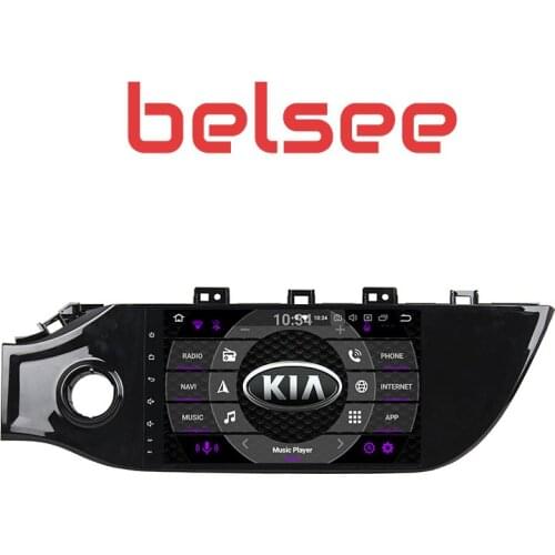 Belsee 9" Octa COre PX5 Ram 4G Rom 64G Android 9.0 Car Radio GPS Navigation Multimedia Head Unit for Kia Rio K2 Sedan 2017 2018