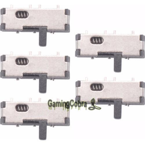 5cs Replacement Kit Power On/OFF Switch Button For Nintendo DS Lite NDSL IDSL