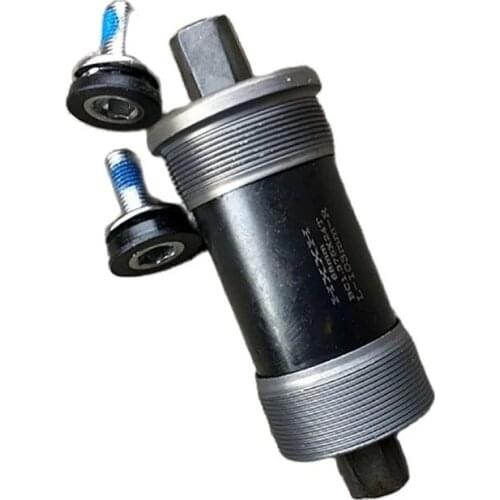 Fixed Gear Bicycle Middle Axle With Waterproof Screw Bearing Square Hole 103 107 Bottom Bracket Single Speed Bike Part