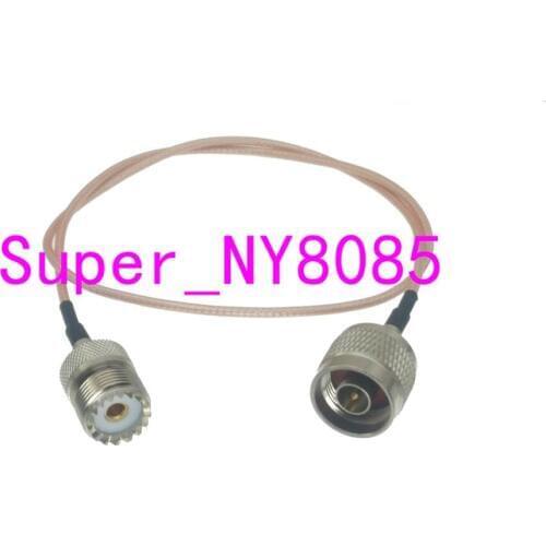 RG316 Cable UHF SO239 Female Jack to N Male Plug Pigtail Jumper RF Coaxial 4inch~10M