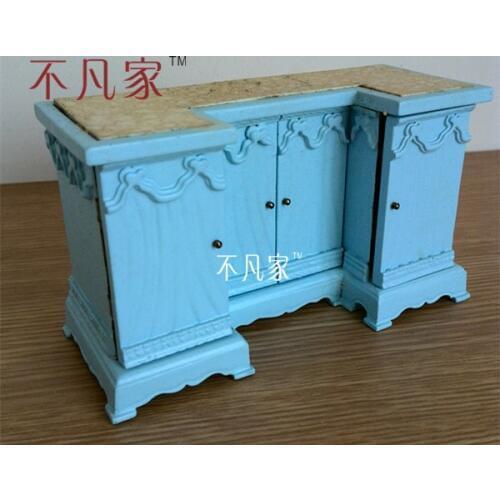 Doll house mini furniture dollhouse miniature desk