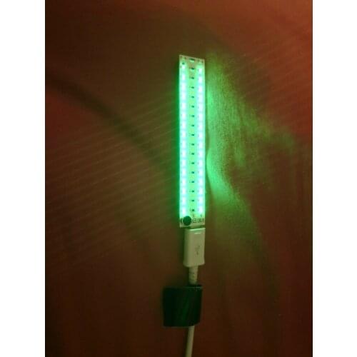 USB Mini Car Audio Color Light Music Rhythm Sound Control Flashing Spectrum Light Sensitivity Adjustable