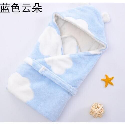 Stylish and Cute Super Soft Newborn Baby Blanket Ins Lamb Wool Blanket Skin-friendly and Comfortable Baby Swaddle Blanket