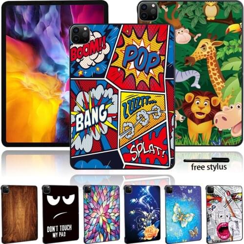 Tablet Hard Shell for IPad Pro 11" 2018 2020 2021/iPad Pro 10.5"/iPad Pro 9.7" Shockproof Casual Style Print Slim Back Cover