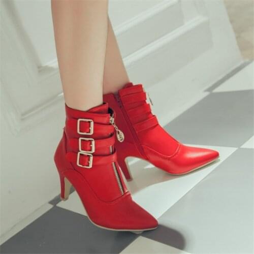WOSHI Women's High Boots