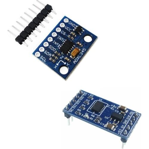 10PCS GY-291 ADXL345 IIC / SPI digital angle sensor accelerometer module 3-Axis Digital Gravity for