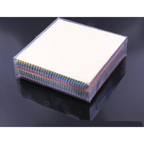 100pcs/lot Glasses Cleaner Microfiber Glasses Cloth For Lens Phone Screen Cleaning Wipes Glasses Accessories High Quality