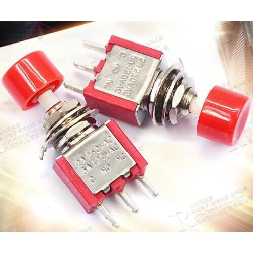 30pcs/lots PS-102 PS-202 Round Red Reset Button with Little Red Riding Hood