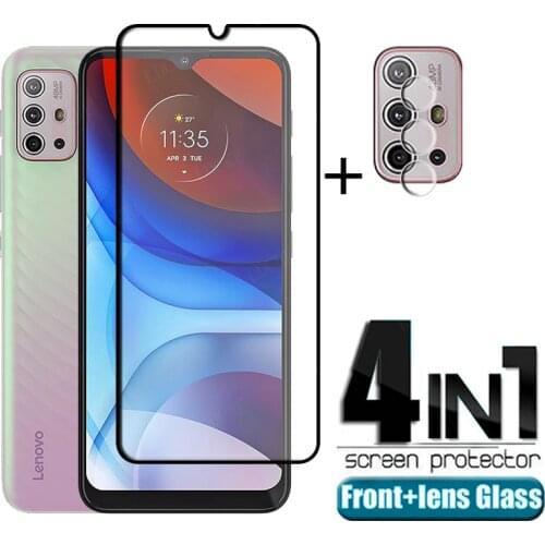 4-in-1 For Lenovo K13 Note Glass For Lenovo K13 Note Tempered Glass Full Cover Screen Protector For Lenovo K13 Note Lens Glass