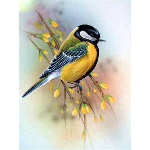 Full Square/Round Drill Diamond Painting Bird Tree Cross Stitch Needlework Diamond Embroidery Animals Sale Home Decor