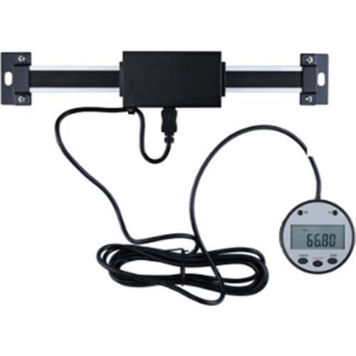 Digital Linear Readout Scale Ruler 0.01mm LCD DRO Magnetic Remote External Display Mill Lathe Ruler Machine Tools 150/200/300mm