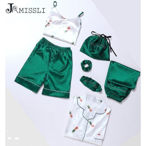 JRMISSLI Women's Silk Pajamas