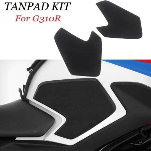 Motorcycle Non-slip Side Fuel Tank Stickers Waterproof Pad Rubber Sticker For BMW G310GS G310R G 310 R GS