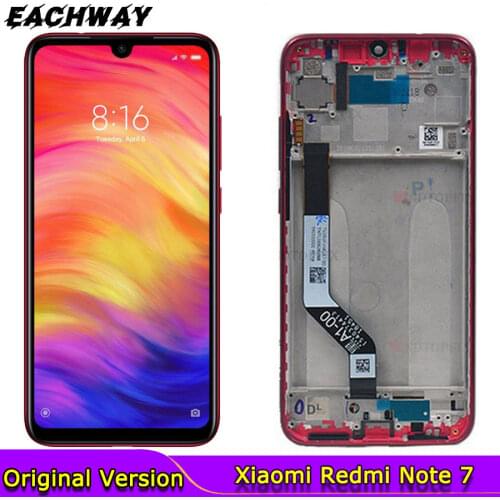 Original New Display for Xiaomi Redmi Note 7 LCD Note 7 Pro Display Touch Screen Digitizer for Redmi Note7 LCD Screen Replace