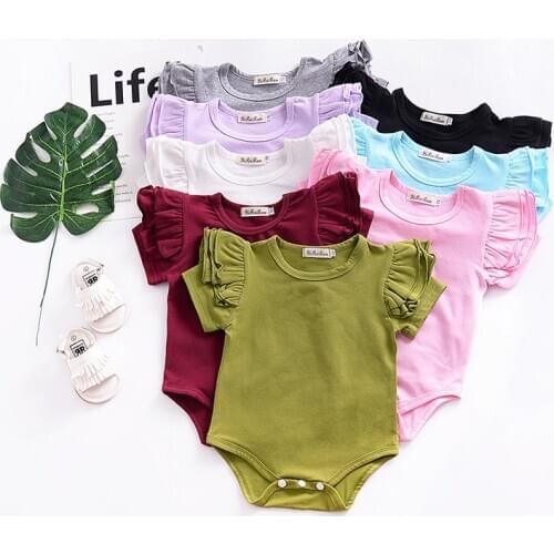 OUOBOUOKID Bodysuit For Baby Girls