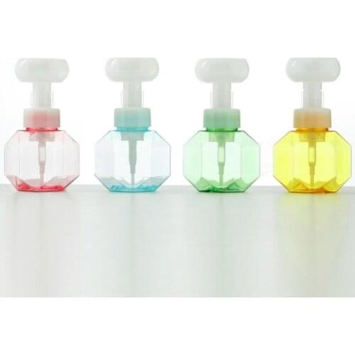 Plastic Dispensing Bottles Bubble Hand Soap Bottle Facial Cleanser Sub-Bottle Separate Bottling Face Washing Bottles 300 ml