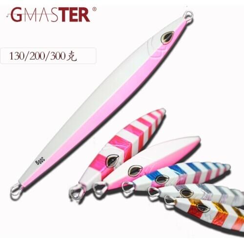 GMASTER Fast triangle Jigging Lure 130g200g300g Lead jig strong glow and Japan laser artificial Fishing Lure