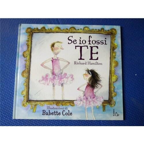 Parent Child Kids Italian Book Early Education Enlightenment Lovely Cute Picture Bedtime Story Cardboard Libros Book Age 2-6