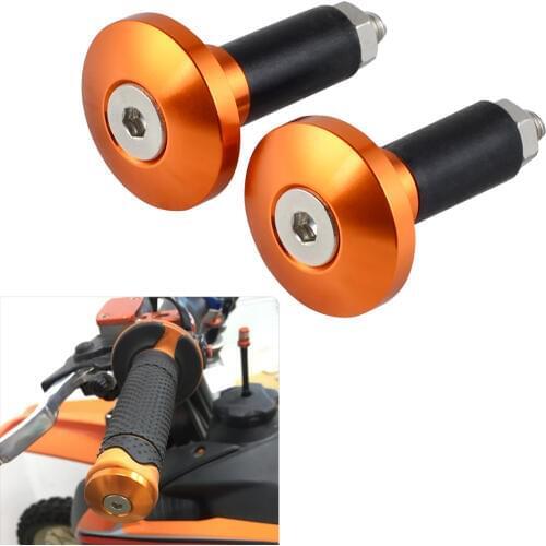 Motorcycle Handlebar End Cap Plug for KTM 85 125 150 250 350 450 500 525 990 EXC SXF EXCF SIX DAYS XCFW Adventure Freeride 250R