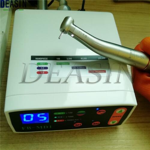 Dentist excellect kit Electric Micro motor dental LED Brushless Mini micromotor 1:1 1:5 20:1contra angle handpiece available