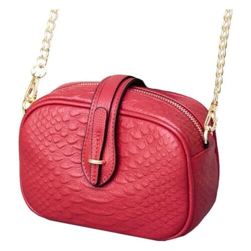 Genuine Leather Crossbody Bags for Women Small Shoulder Messenger Bag Ladies Luxury Fashion Purses and Handbags bolsa feminina