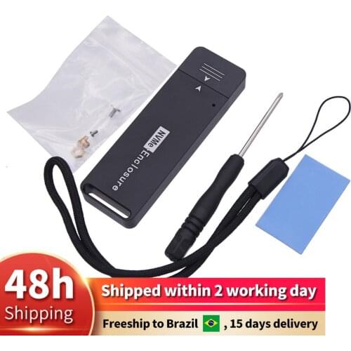 XT-XINTE M.2 PCIe SSD Enclosure Case to USB3.1 Type-A Gen2.0 m2 SSD Enclosure PCIe Hard Disk External Box for NVMe 2242 2230 SSD