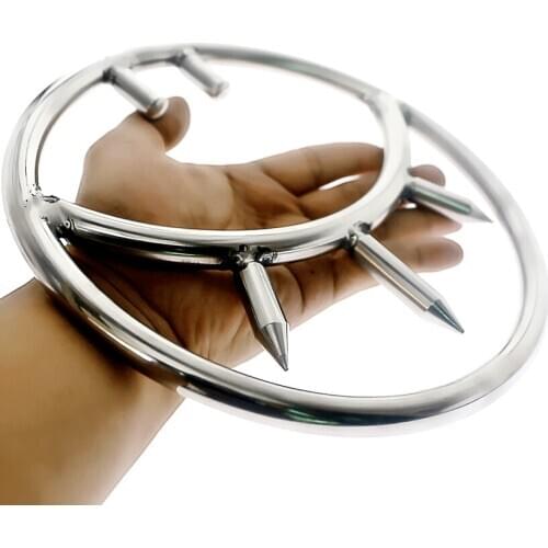 Japanese Shibari Ring Stainless Steel Chasitity Bondage Suspension Ring BDSM Restraints MKS-09