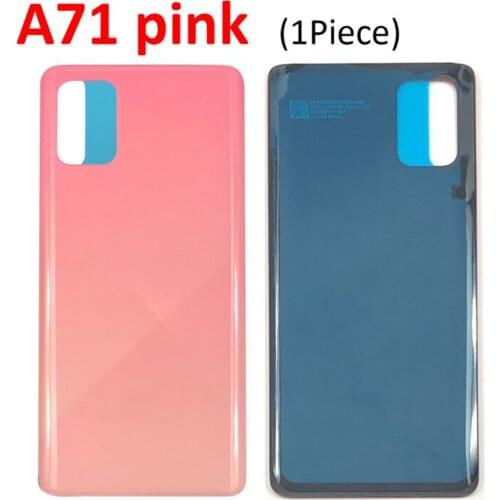 10PCS Battery Back Glass Cover Rear Door Housing Case Replacement Parts For Samsung A31 A51 A71