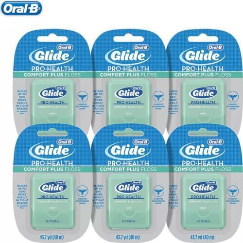 Oral B Gilde Pro-health Comforte Plus Floss mint Gum Care Dental Flosser Leading Easily in tight spaces Deep Clean 40M/PC
