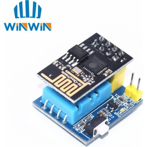 1pcs ESP8266 ESP-01 ESP-01S DHT11 Temperature Humidity Sensor Module esp8266 Wifi NodeMCU Smart Home IOT (with ESP01)