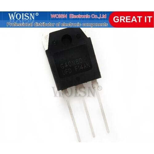 10PCS SHG40N60UFD G40N60UFD TO-247 40N60 TO-3P MOS FET transistor In Stock