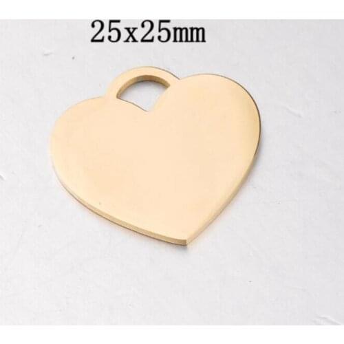 14x14.5mm 5pcs Mirror Polished Stainless Steel 1.7mm Small Hole Love Heart Charms Beads For Women DIY Jewelry Gift