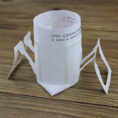 250Pcs Disposable Drip Coffee Cup Filter Bags Hanging Cup Coffee Filters Coffee and Tea Tools Can Be Filtered