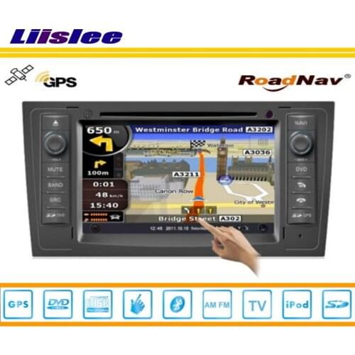 For Audi S6 1999-2004 Car Radio HD Screen Audio Video Stereo CD DVD Player GPS Navigation Multimedia System