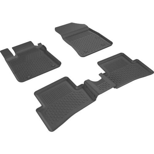 Roxform Car In-4.5D Mop Black Auto Mat Interior Accessories For Tuning Renault Clio 4 2012 2013 2014 2015 2016 2017 2018 2019 2020