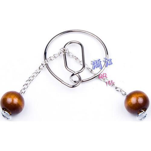 IQ Metal String Ball Puzzle Brain Teaser Game for Adults Children