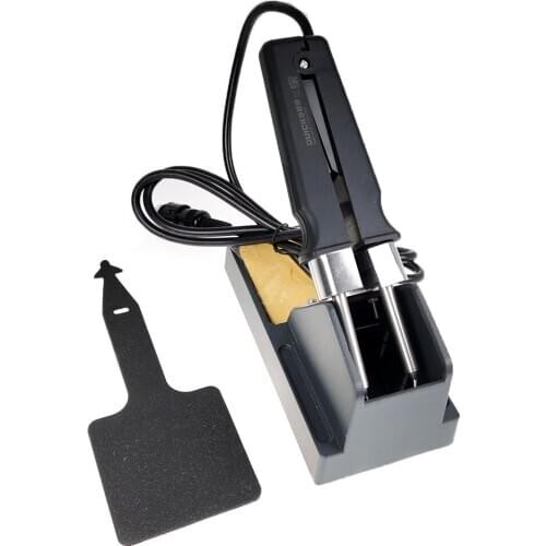 Desoldering IC Components With Tweezers Soldering Iron Using Quick 989 Clip Soldering Iron With 60W