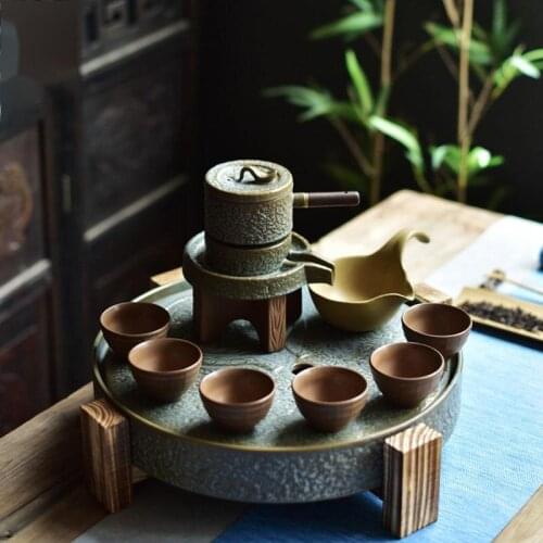 Mutfak Aksesuarlari China Pot Vintage Bedroom Decor Cucina Gongfu Teaware Teapot Home Decoration Accessories Chinese Tea Set