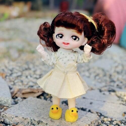 ICY DBS Blyth 1/8 bjd 16cm cute doll Official makeup toy girl boy gift