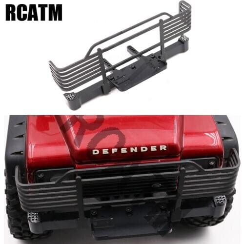 Metal Bullpen Front bumper For 1/10 RC Crawler car Traxxas TRX4
