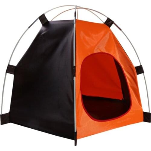 1PC Pet Cat Dog House Portable Foldable Cute Dots Pet Tent Outdoor Indoor Tent For Kitten Cat Small Dog Puppy Kennel Tents New