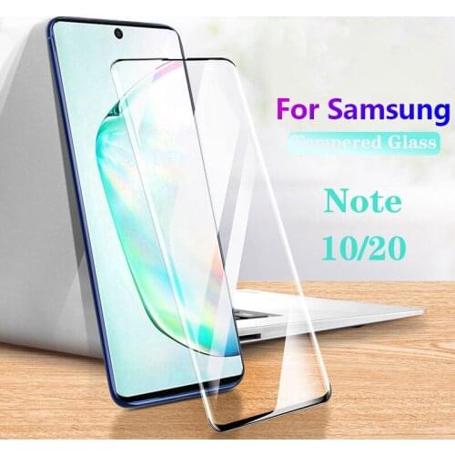 Full Cover Tempered Glass For Samsung Galaxy Note20 Note10 Lite Screen Protector Galaxy 10 Plus Note20 Ultra 5G Protective Glas